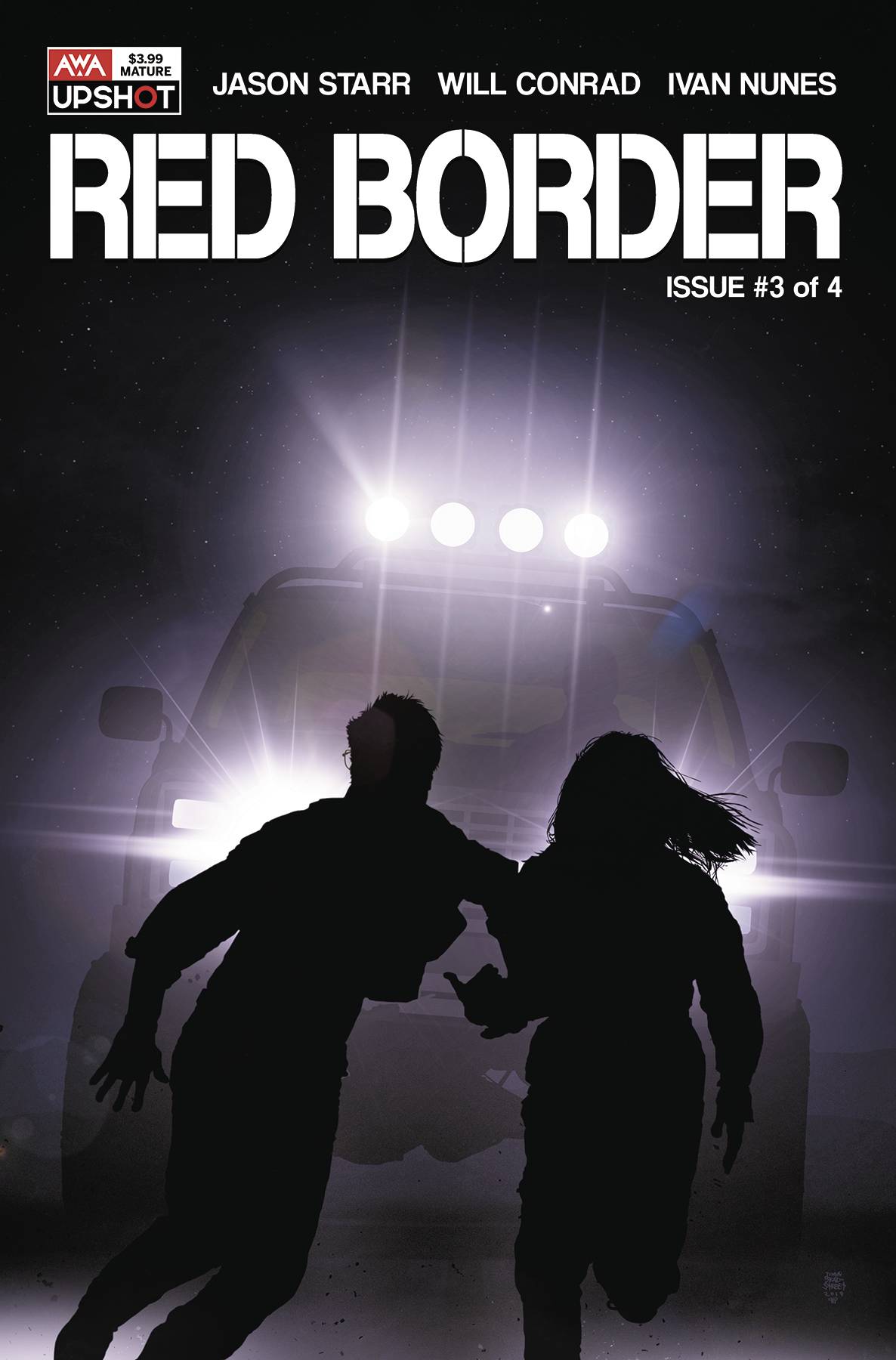 ARTISTS WRITERS & ARTISANS INC COMIC BOOK RED BORDER #3 (OF 4) (MR)