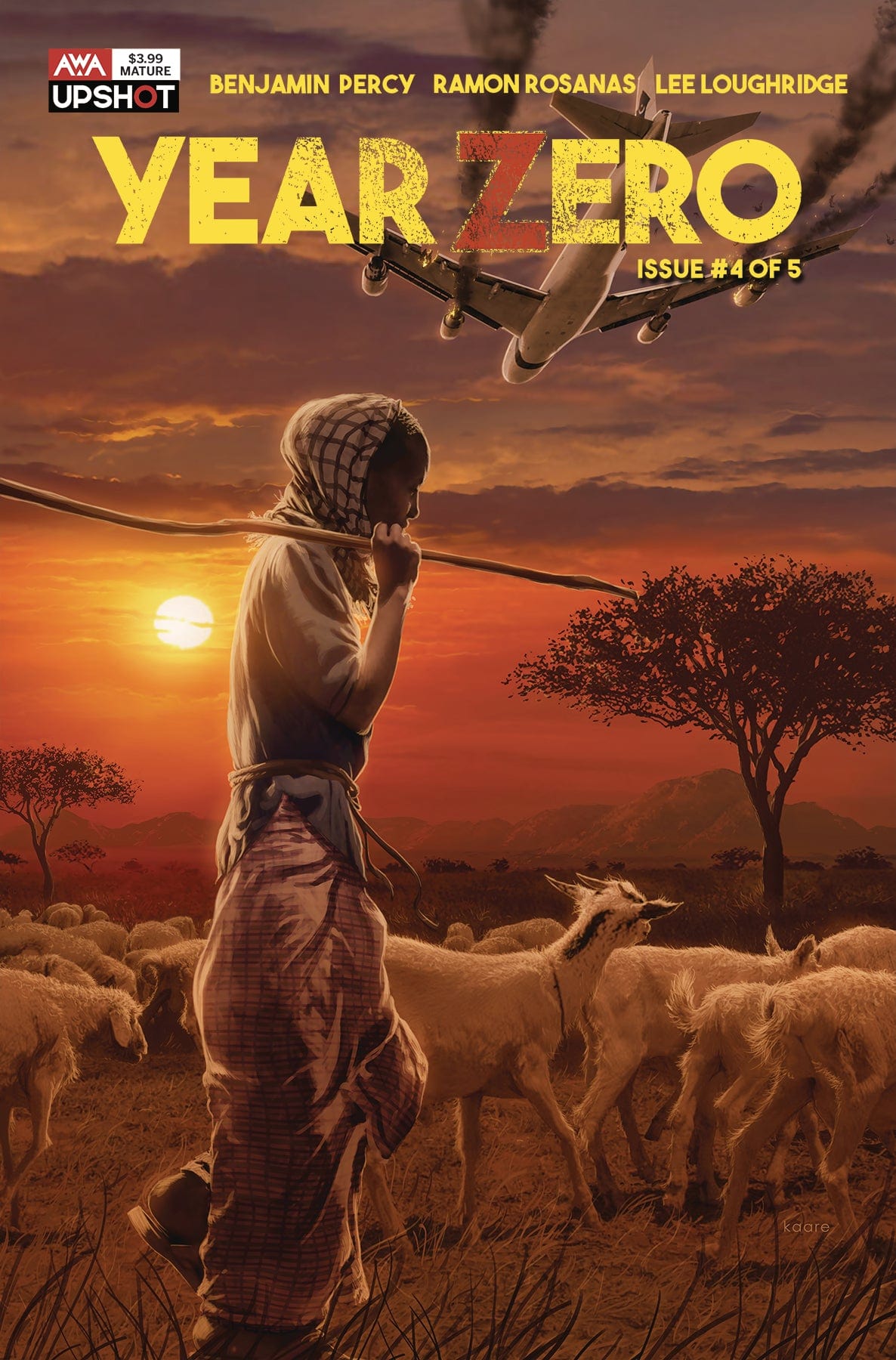 ARTISTS WRITERS & ARTISANS INC comic book YEAR ZERO #4