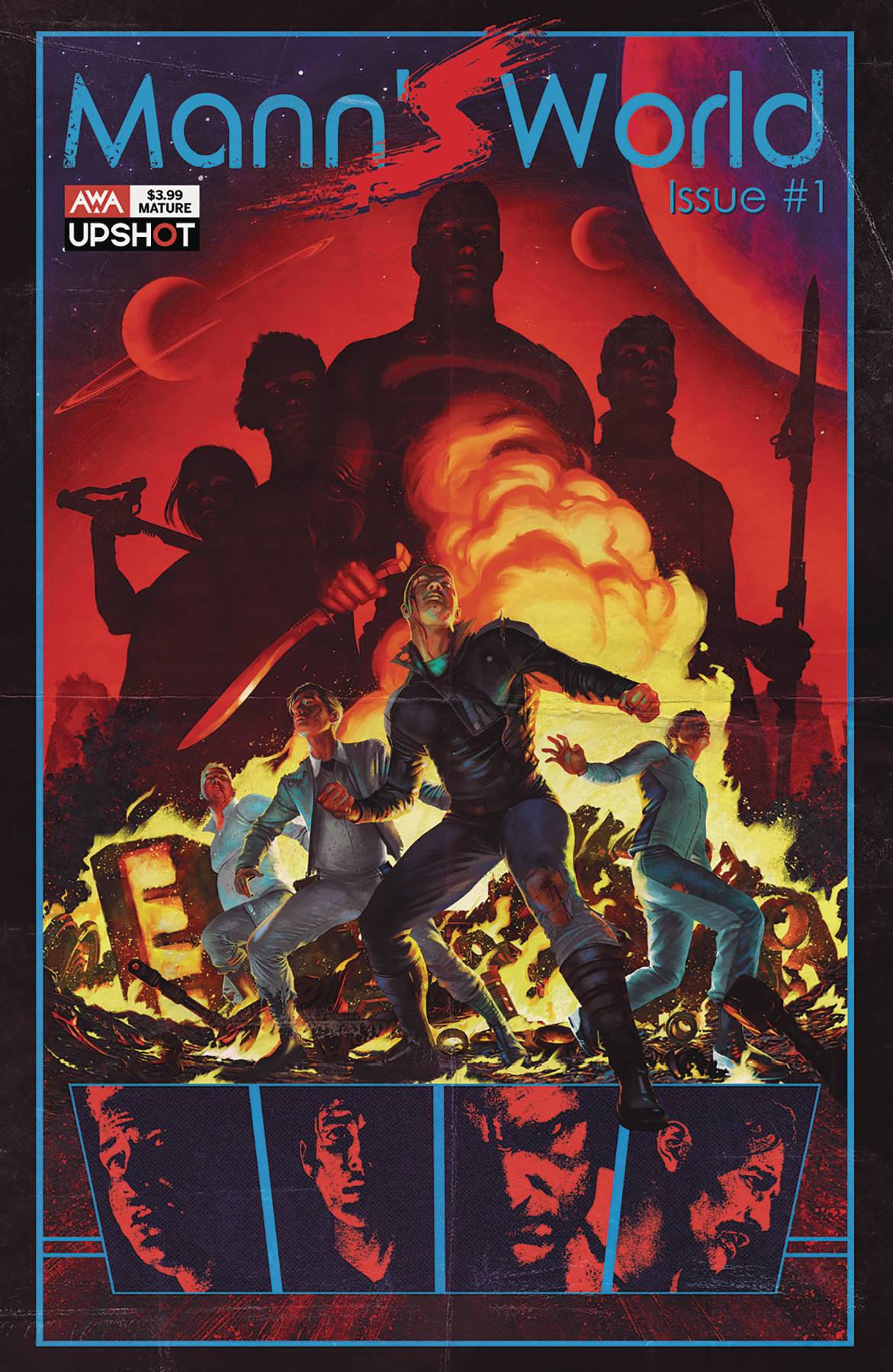 ARTISTS WRITERS & ARTISANS INC Comics MANNS WORLD #1 CVR A RAHZZAH