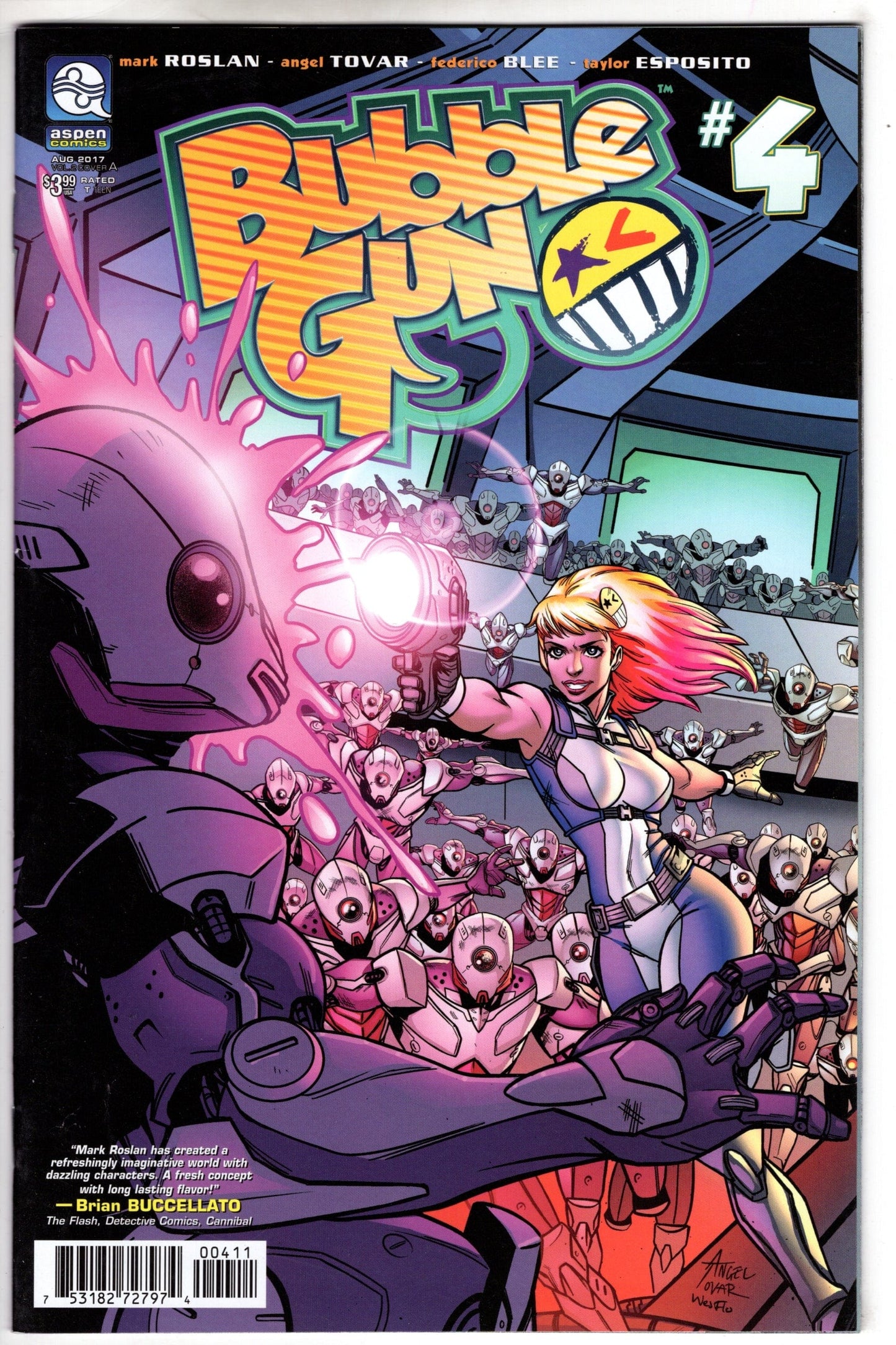 ASPEN MLT INC BUBBLEGUN VOL 2 #4 CVR A