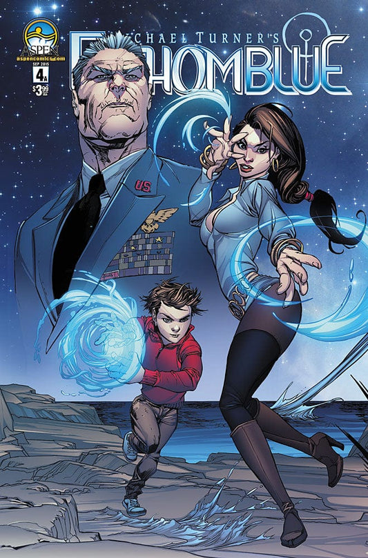 ASPEN MLT INC Comics FATHOM BLUE #4 DIRECT MARKET CVR A