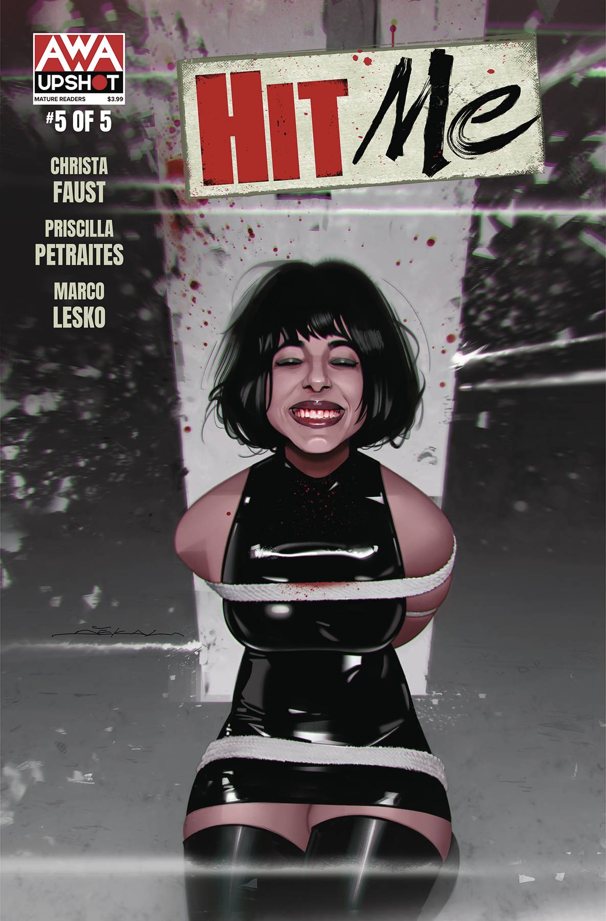 AWA COMIC BOOK HIT ME #5 CVR A DEKAI (MR)