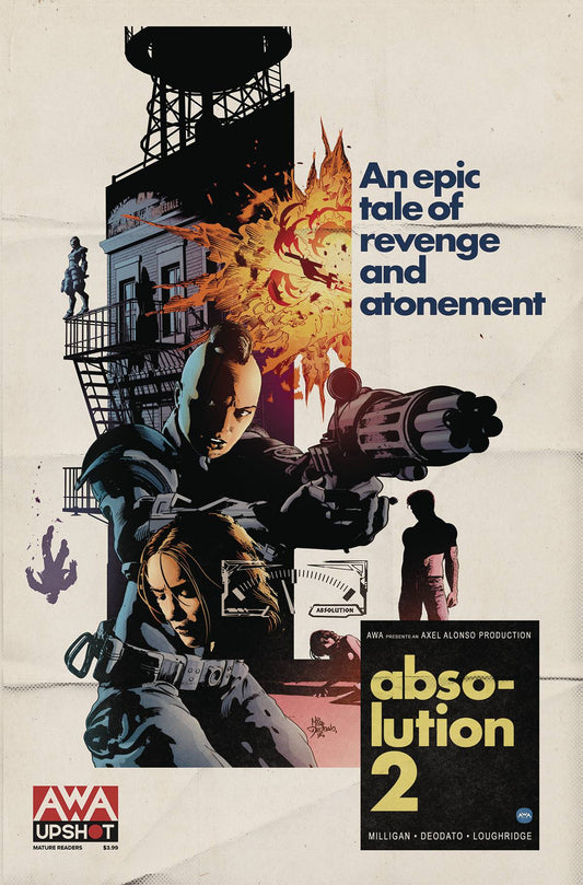 AWA COMIC BOOK VF/NM ABSOLUTION #2 (MR)