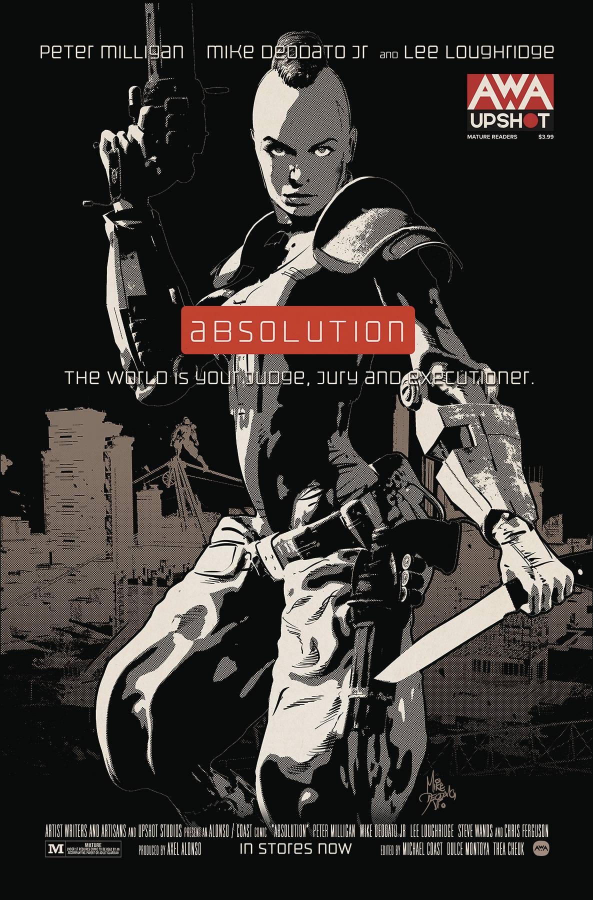 AWA COMIC BOOK VF/NM ABSOLUTION #3 (MR)