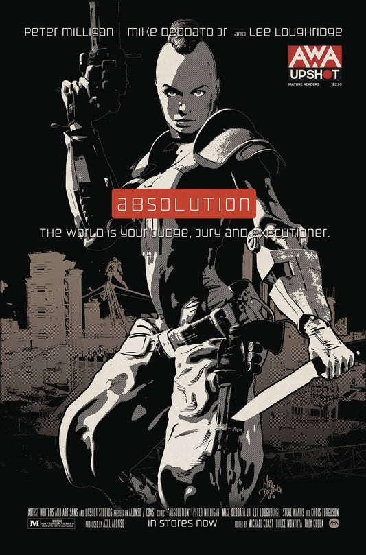 AWA COMIC BOOK VF/NM ABSOLUTION #3 (MR)