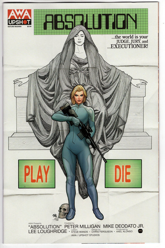 AWA STUDIOS COMIC BOOK VF/NM Absolution #1 Cover B