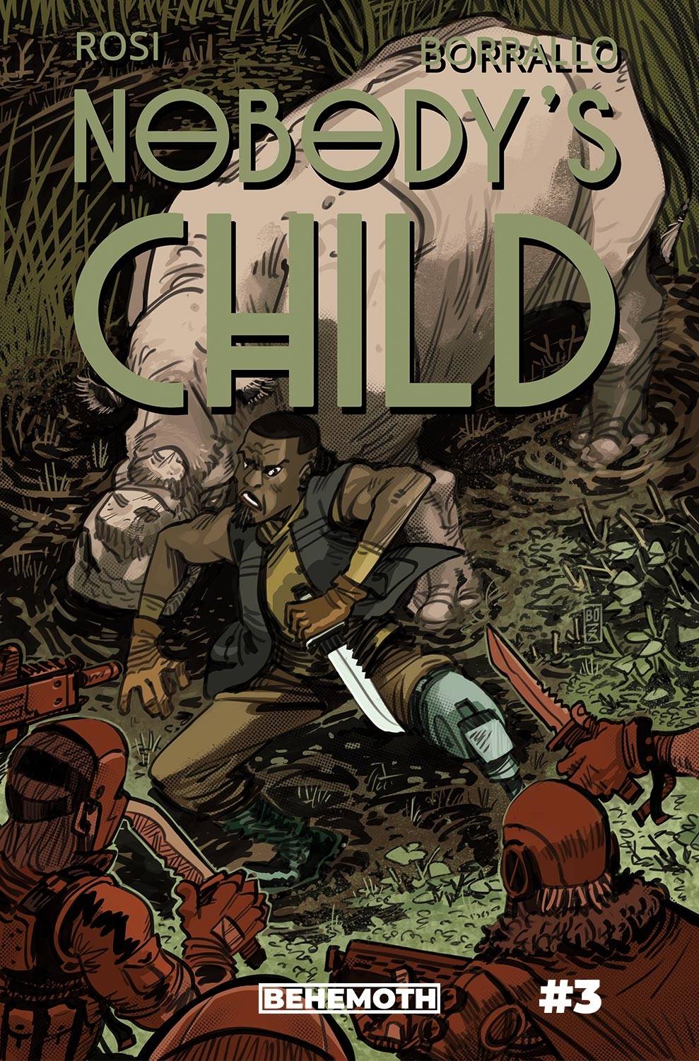 BEHEMOTH COMICS COMIC BOOK NOBODYS CHILD #3 (OF 6)
