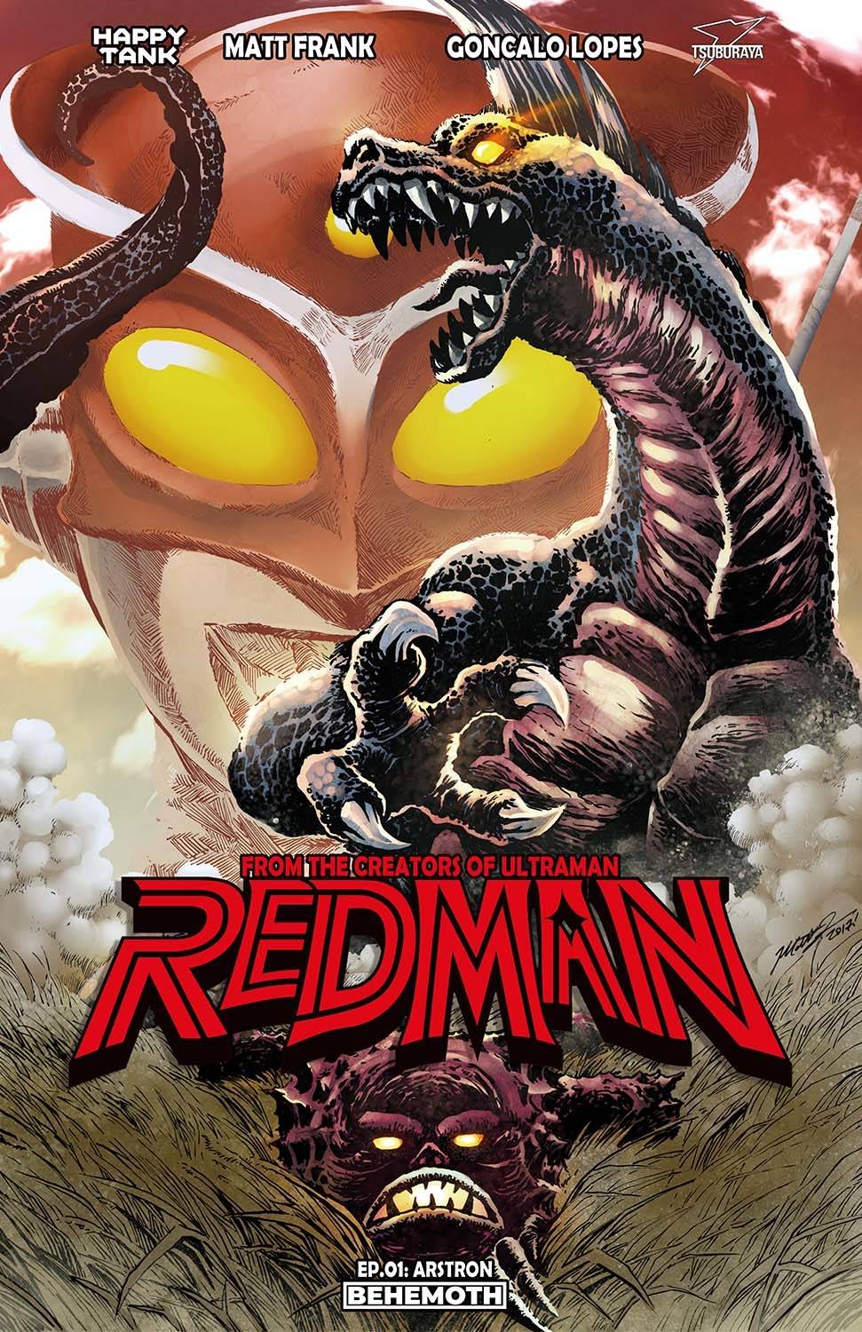 BEHEMOTH COMICS COMIC BOOK REDMAN #1 (OF 5) CVR B FRANK (MR)