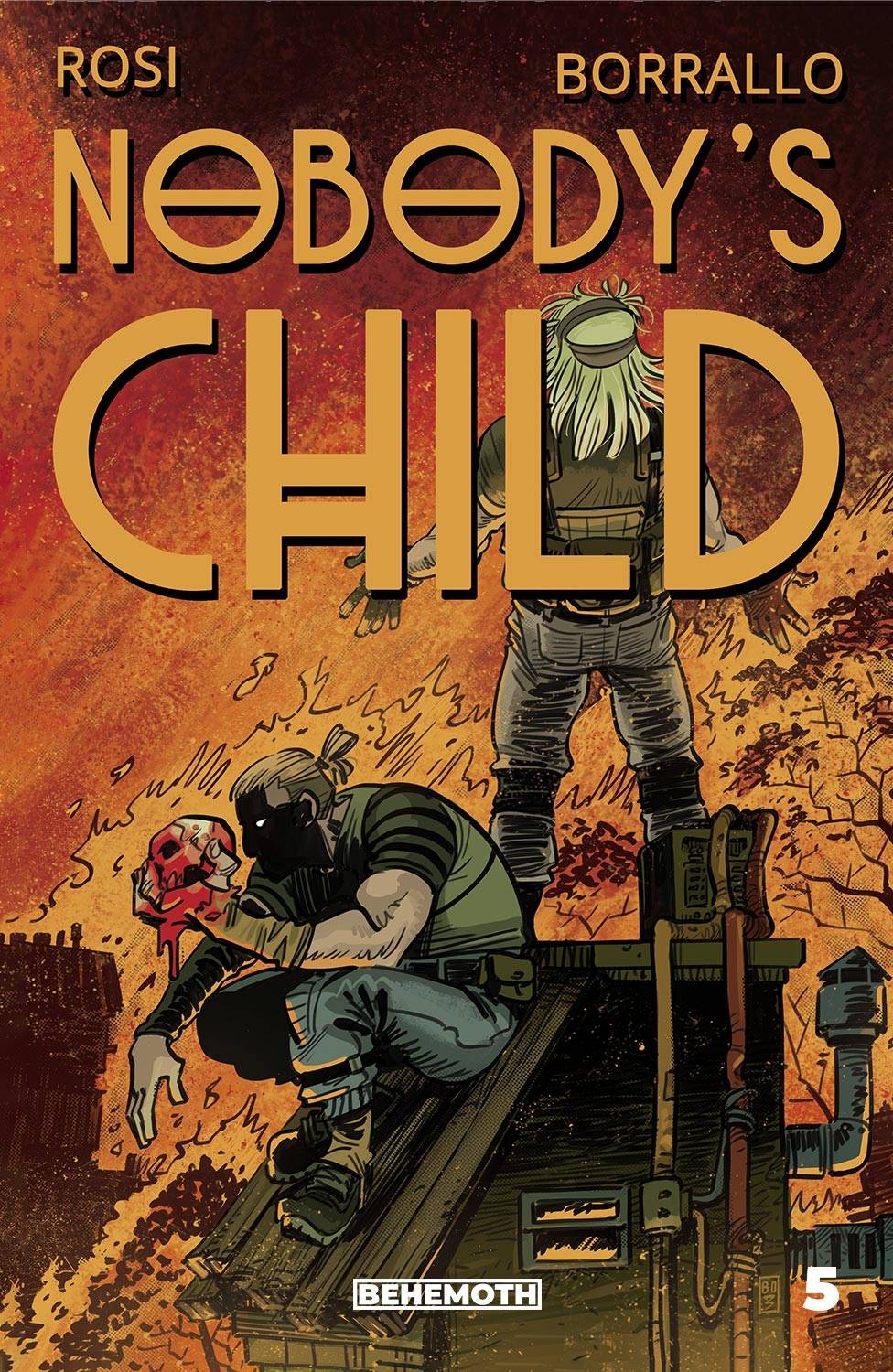 BEHEMOTH COMICS COMIC BOOK VF/NM NOBODYS CHILD #5 (OF 6) (MR)