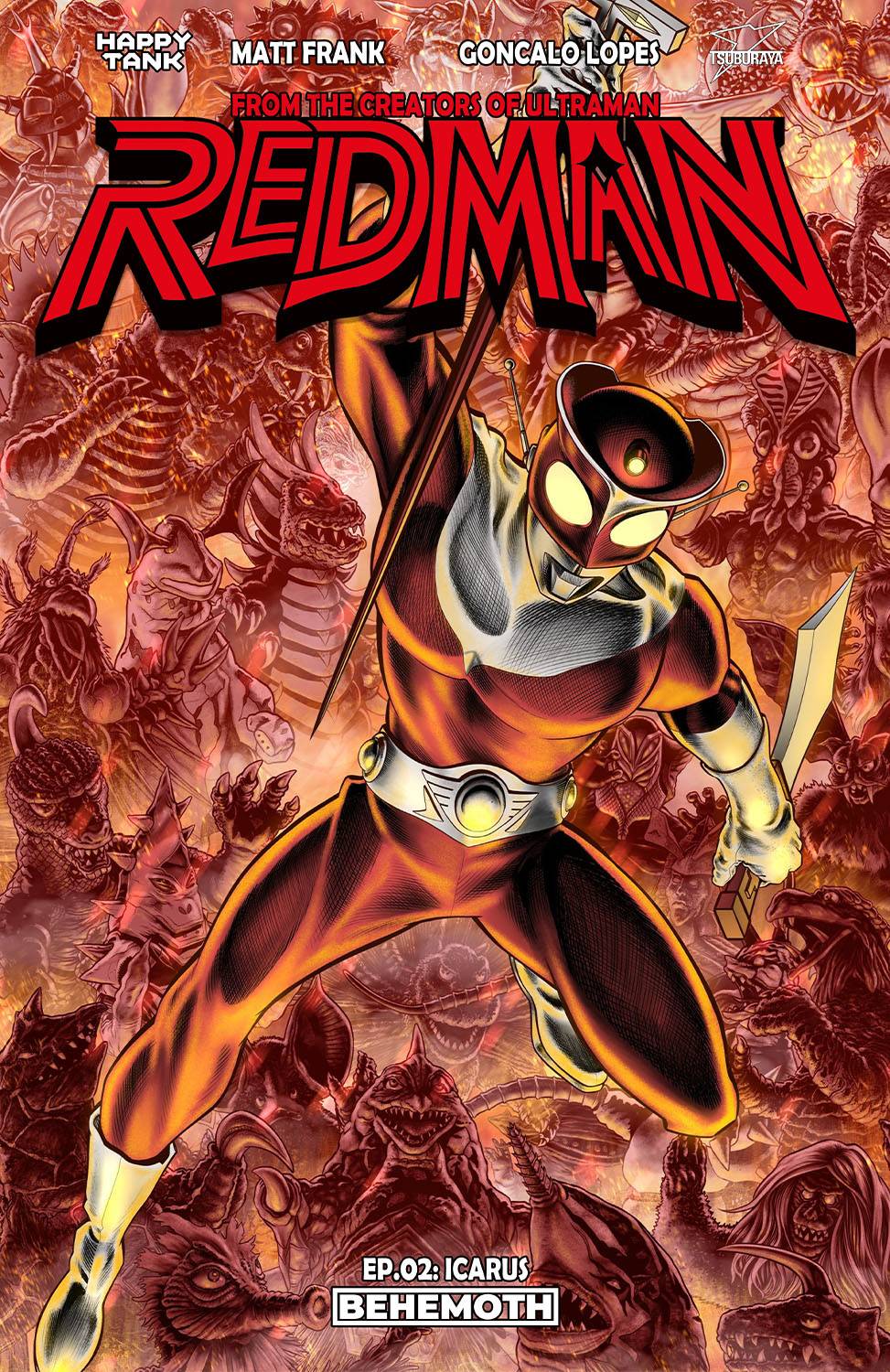 BEHEMOTH COMICS COMIC BOOK VF/NM REDMAN #2 (OF 5) CVR A YATES (MR)
