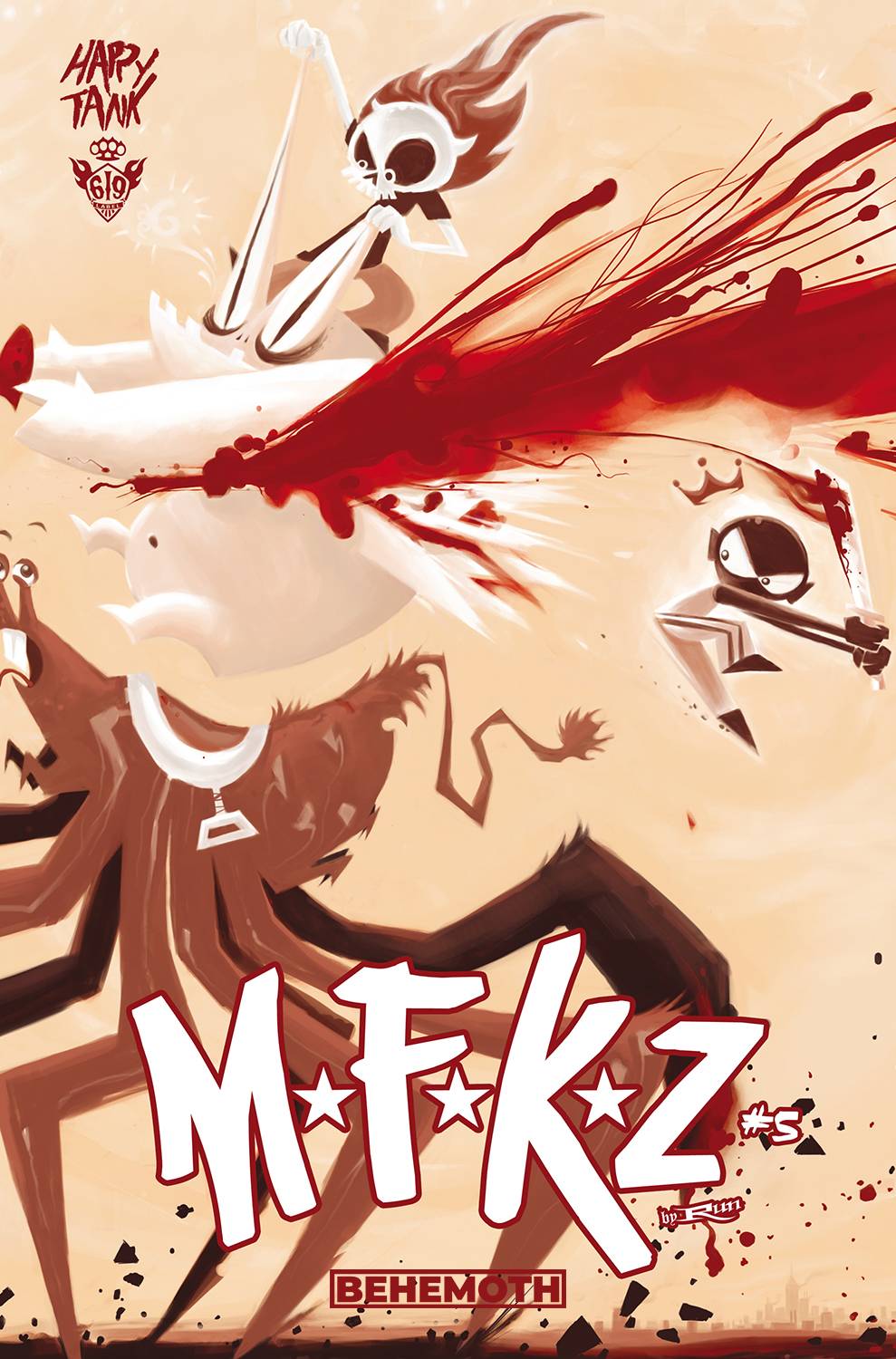 BEHEMOTH COMICS COMIC BOOKS MFKZ #5 CVR B TRAGNARK (MR)