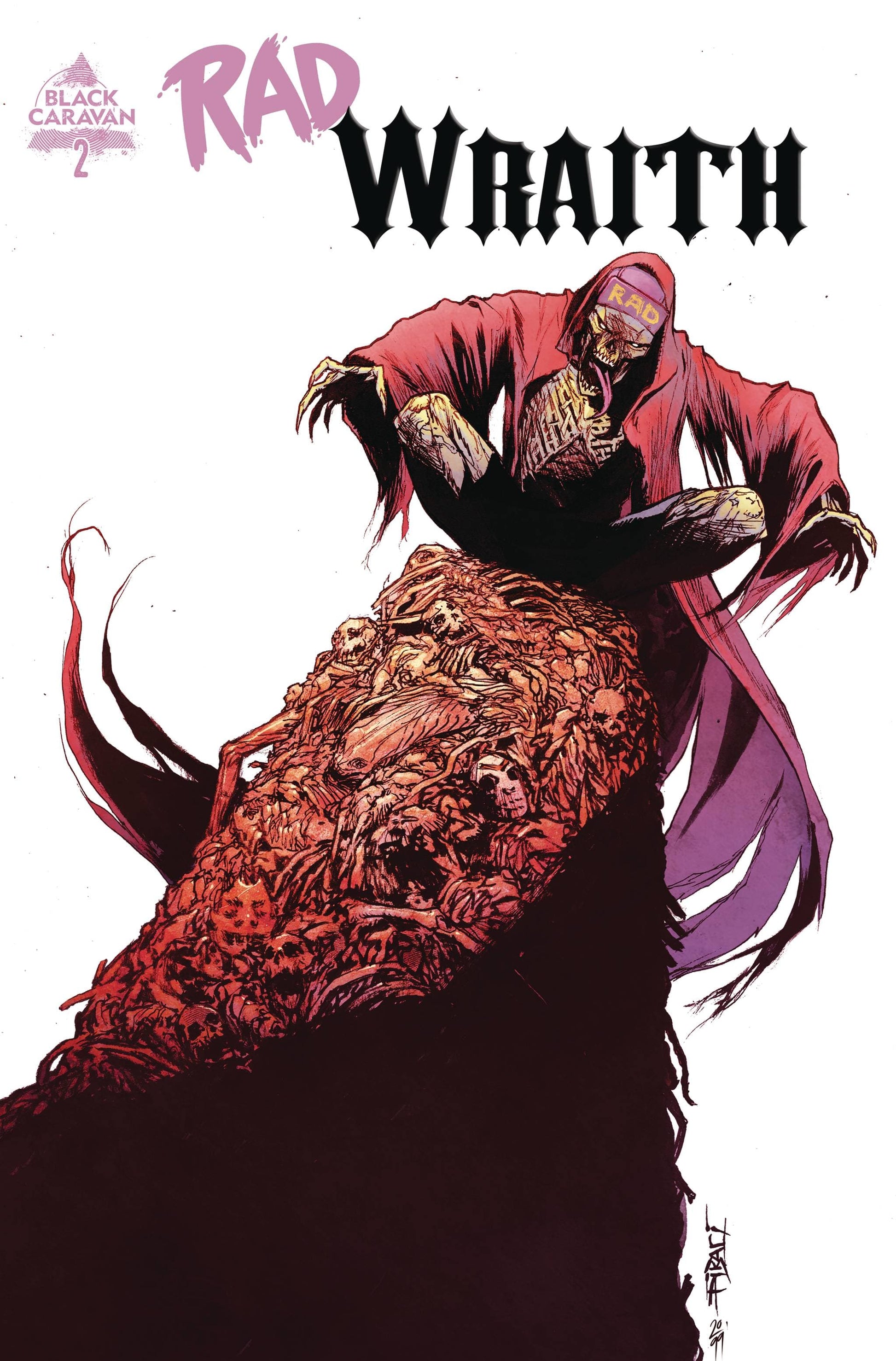BLACK CARAVAN COMIC BOOK VF/NM RAD WRAITH #2