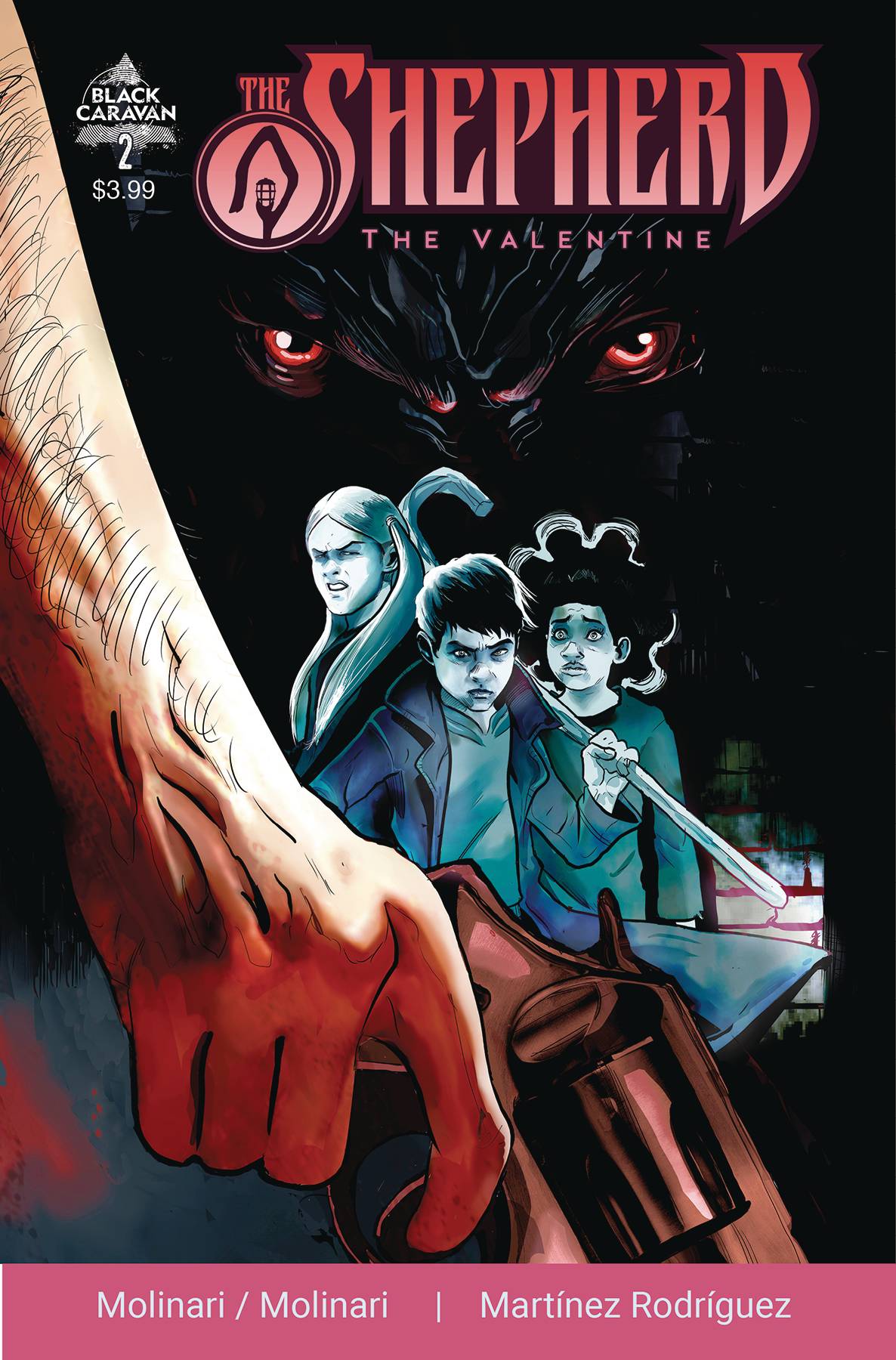 BLACK CARAVAN COMIC BOOK VF/NM SHEPHERD THE VALENTINE #2 (OF 3)