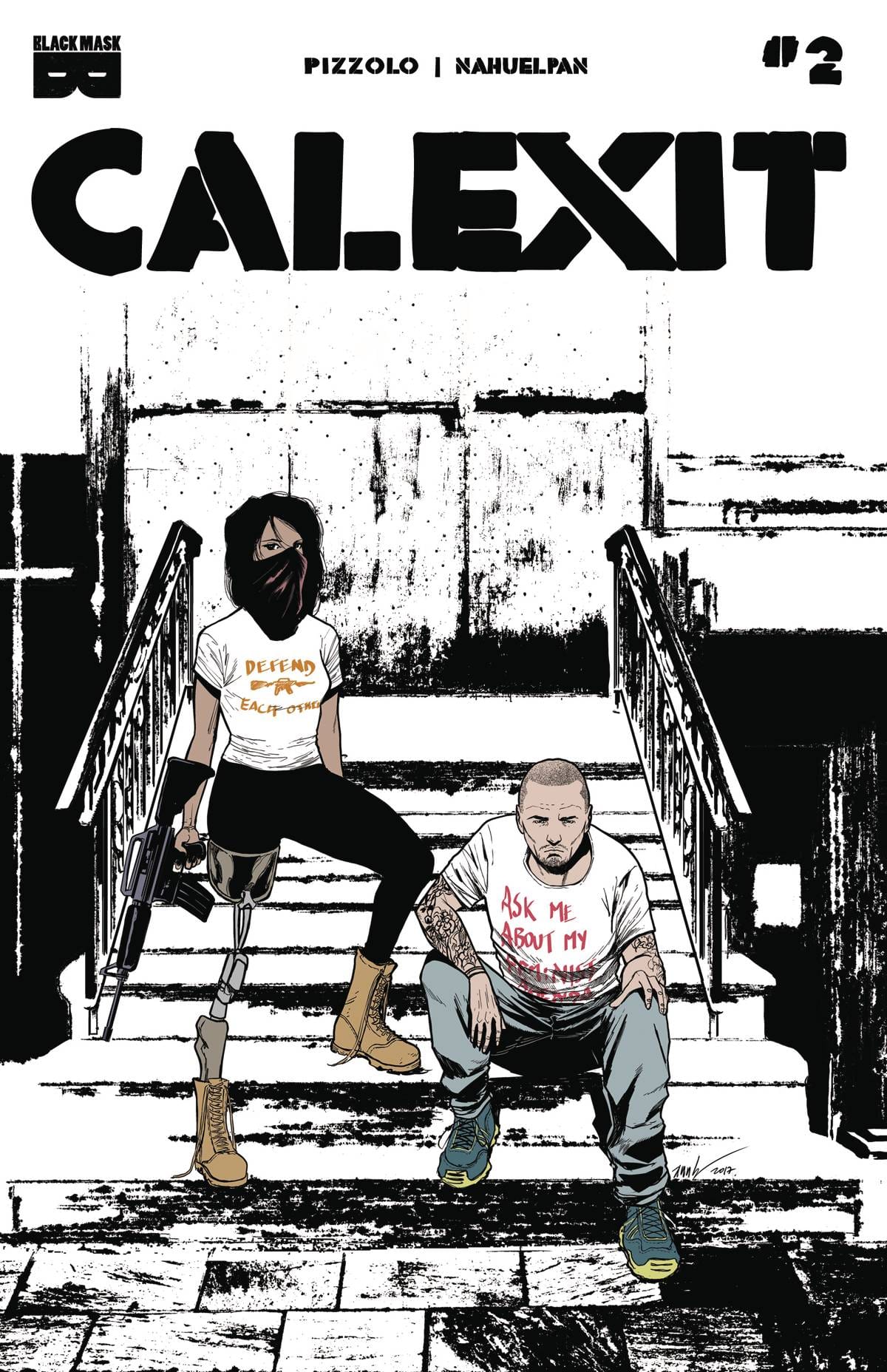 BLACK MASK COMICS black mask CALEXIT #2 (MR)