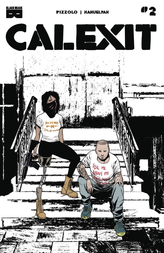 BLACK MASK COMICS black mask CALEXIT #2 (MR)