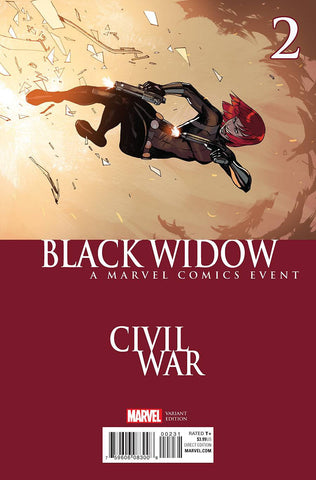 BLACK WIDOW #2 BENGAL CIVIL WAR VAR - Packrat Comics