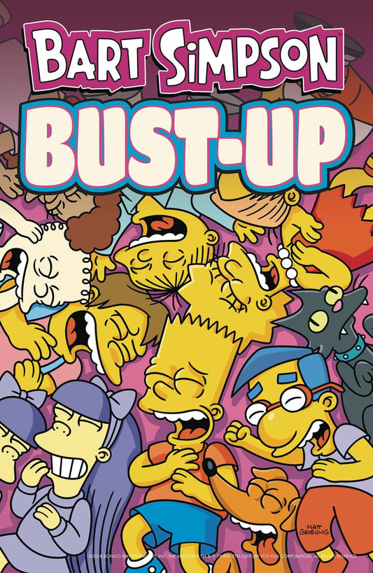 BONGO COMICS KIDS BART SIMPSON BUST UP GN