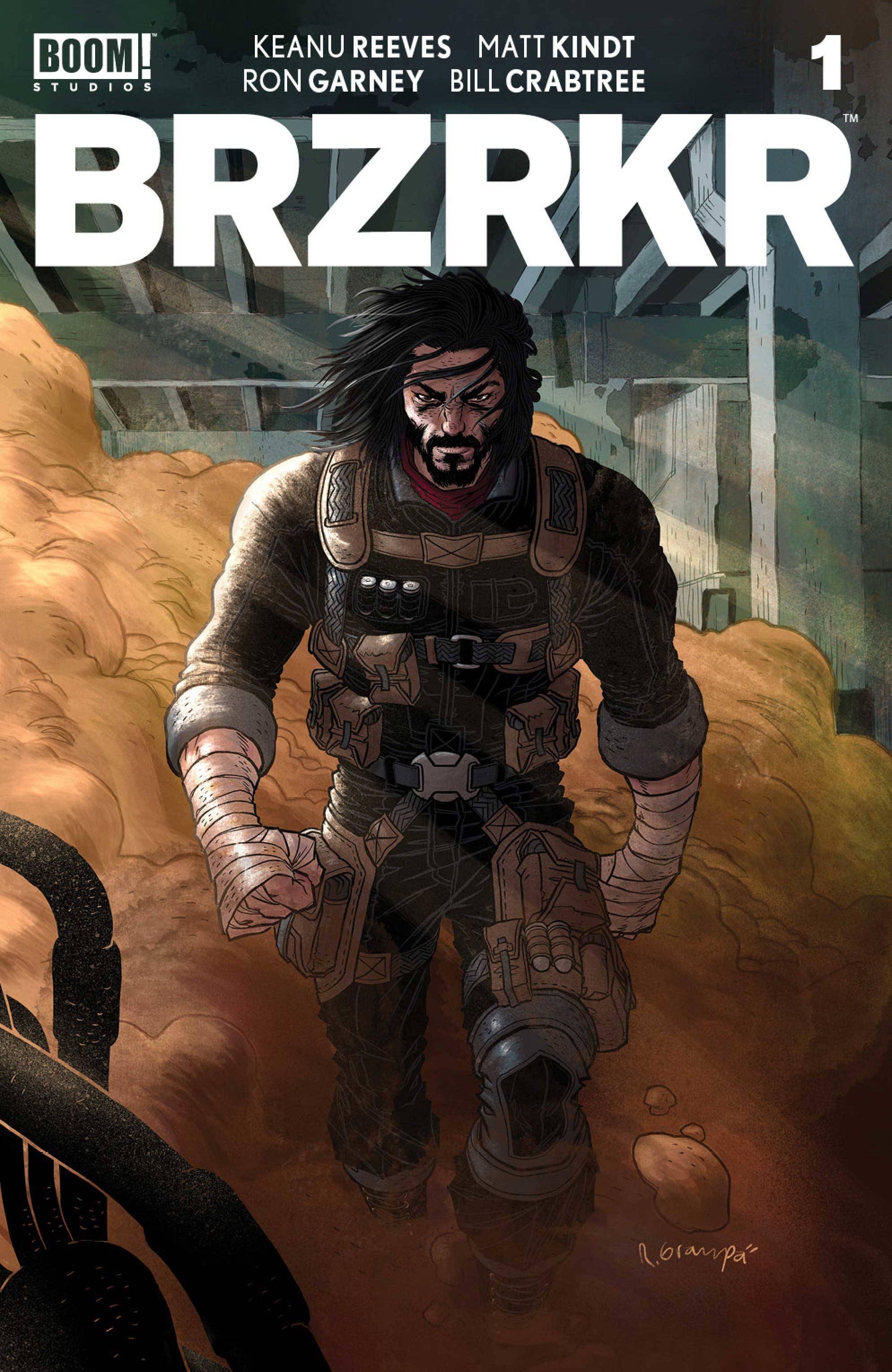 BOOM! STUDIOS COMIC BOOK BRZRKR (BERZERKER) #1 CVR H 25 COPY INCV GRAMPA (MR)