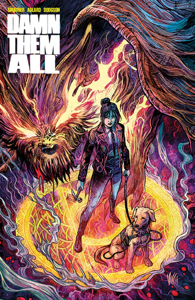 BOOM! STUDIOS COMIC BOOK Damn Them All #9 Cover B Variant Riccardi