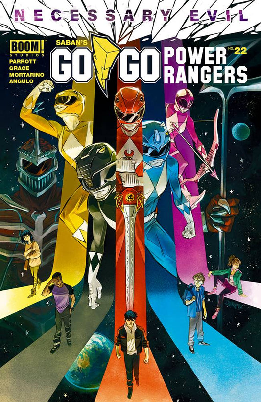 BOOM! STUDIOS COMIC BOOK GO GO POWER RANGERS #22 CVR A MAIN SHAVRIN