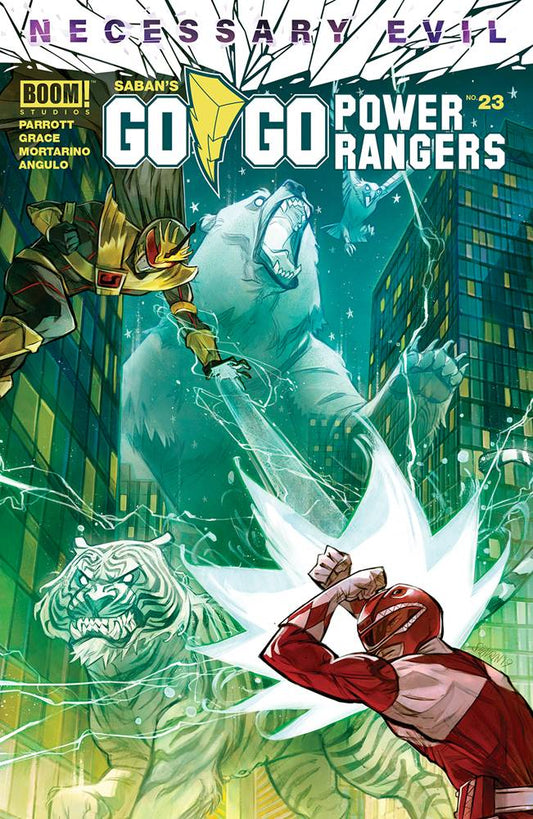 BOOM! STUDIOS COMIC BOOK GO GO POWER RANGERS #23 CVR A MAIN SHAVRIN