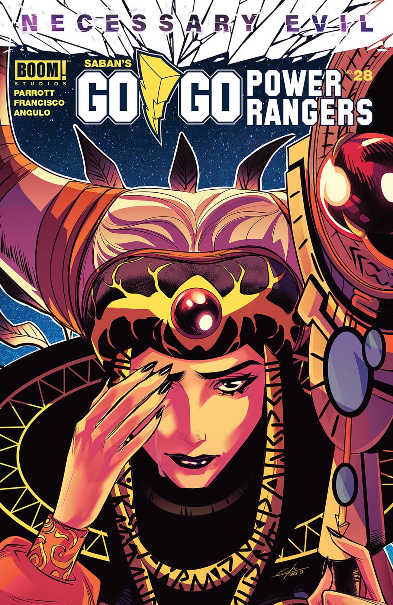 BOOM! STUDIOS COMIC BOOK GO GO POWER RANGERS #28 CVR A CARLINI VF+