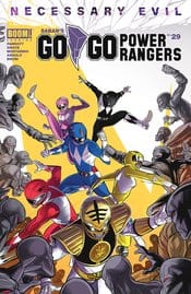 BOOM! STUDIOS COMIC BOOK GO GO POWER RANGERS #29 CVR A MAIN CARLINI