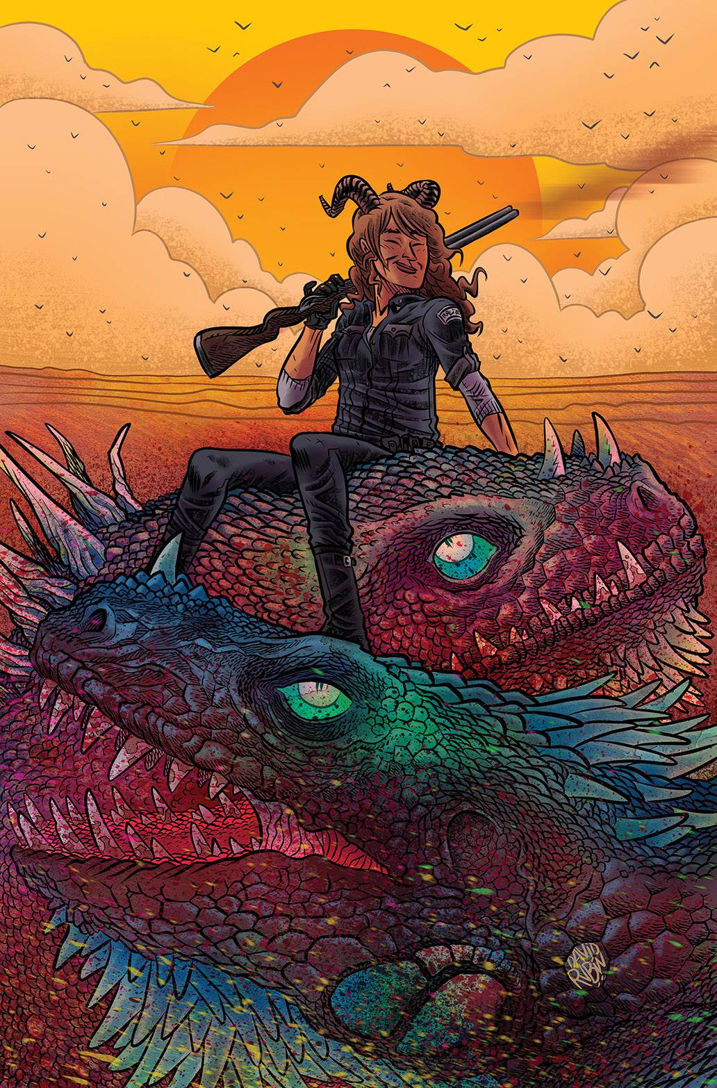 BOOM! STUDIOS COMIC BOOK KING OF NOWHERE #2 (OF 5) CVR C FOC RUBIN VAR