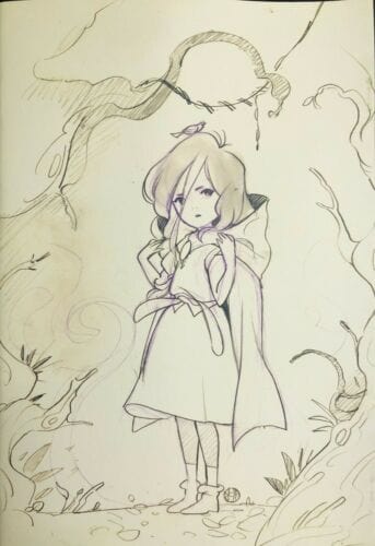 BOOM! STUDIOS COMIC BOOK LAST WITCH #1 1-PER-STORE MOMOKO SKETCH VARIANT