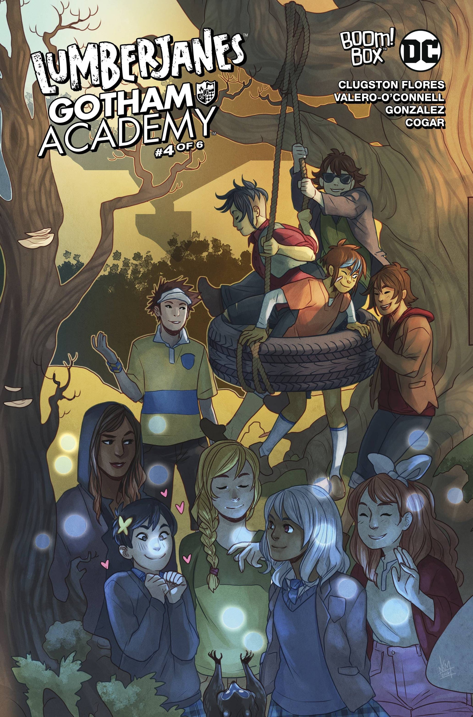 BOOM! STUDIOS COMIC BOOK LUMBERJANES GOTHAM ACADEMY #4 SUBSCRIPTION MATTHEWS VAR