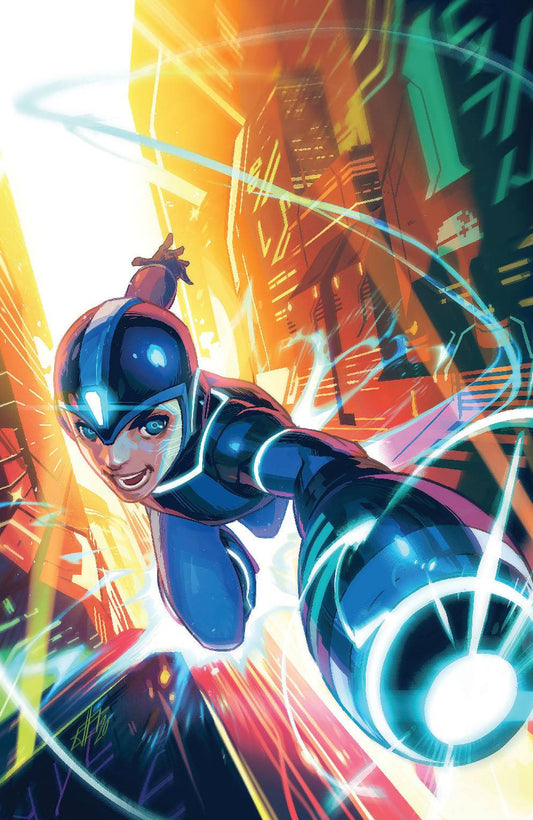 BOOM! STUDIOS COMIC BOOK MEGA MAN FULLY CHARGED #1 CVR B FOIL INFANTE VAR