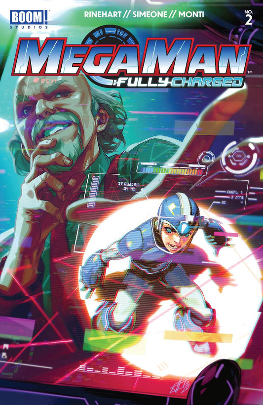 BOOM! STUDIOS comic book MEGA MAN FULLY CHARGED #2 CVR A MAIN NM