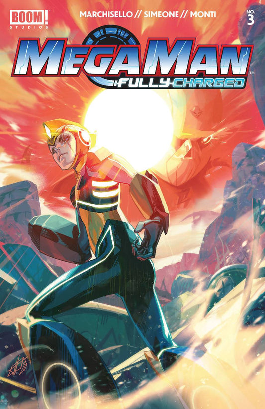 BOOM! STUDIOS COMIC BOOK MEGA MAN FULLY CHARGED #3 CVR A MAIN NM