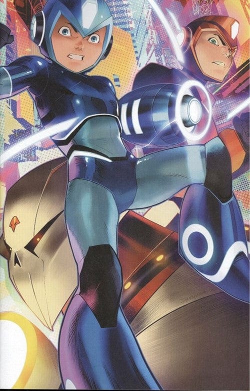 BOOM! STUDIOS COMIC BOOK MEGA MAN FULLY CHARGED #4 VARIANT NM
