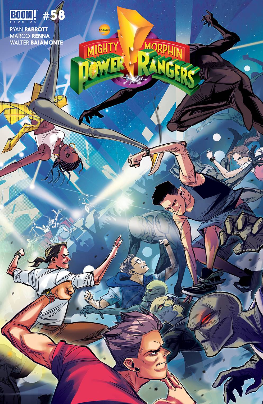 BOOM! STUDIOS COMIC BOOK MIGHTY MORPHIN #2 CVR B CARLINI LEGACY VAR