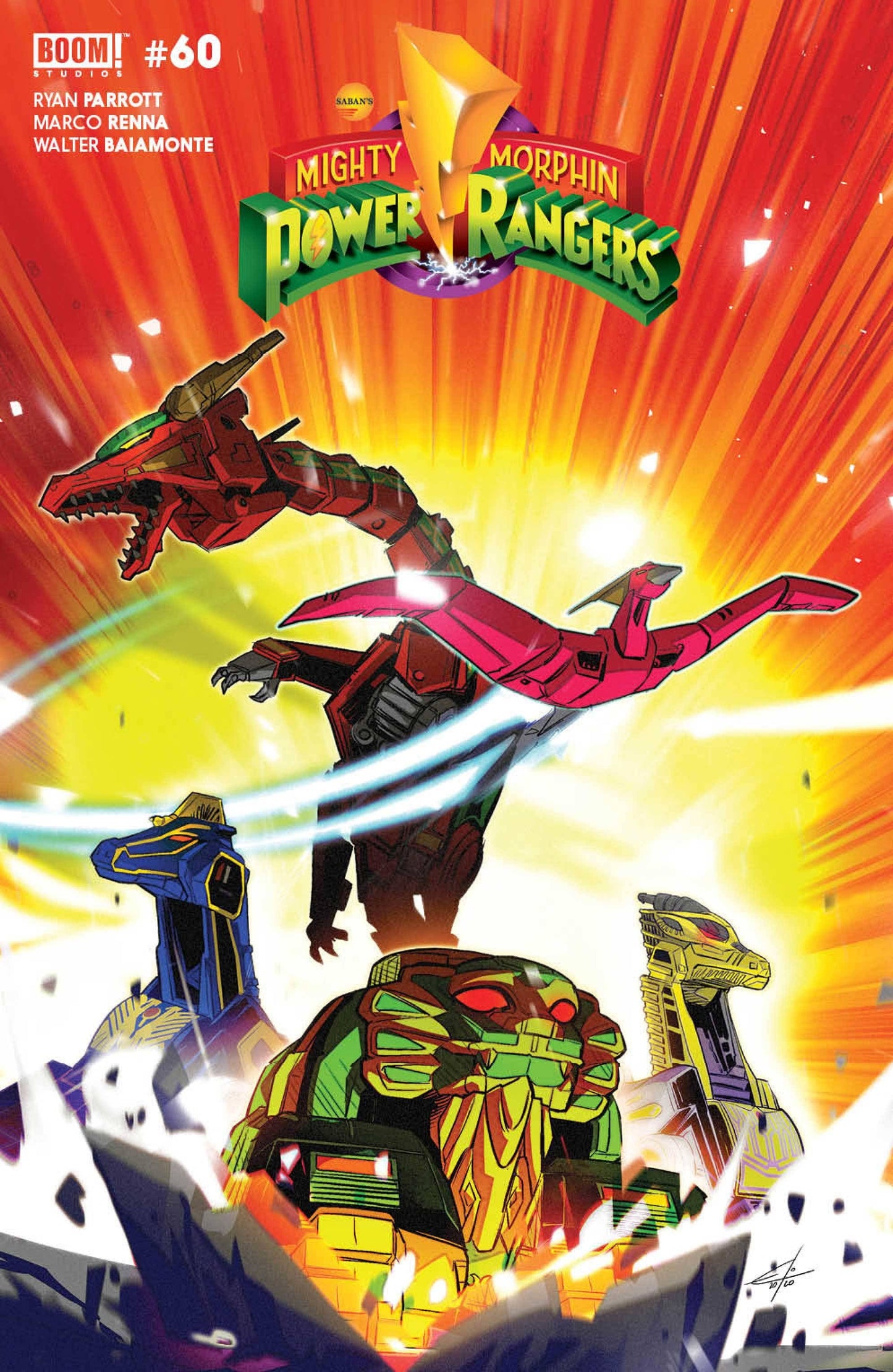 BOOM! STUDIOS COMIC BOOK MIGHTY MORPHIN #3 CVR B CARLINI LEGACY VAR