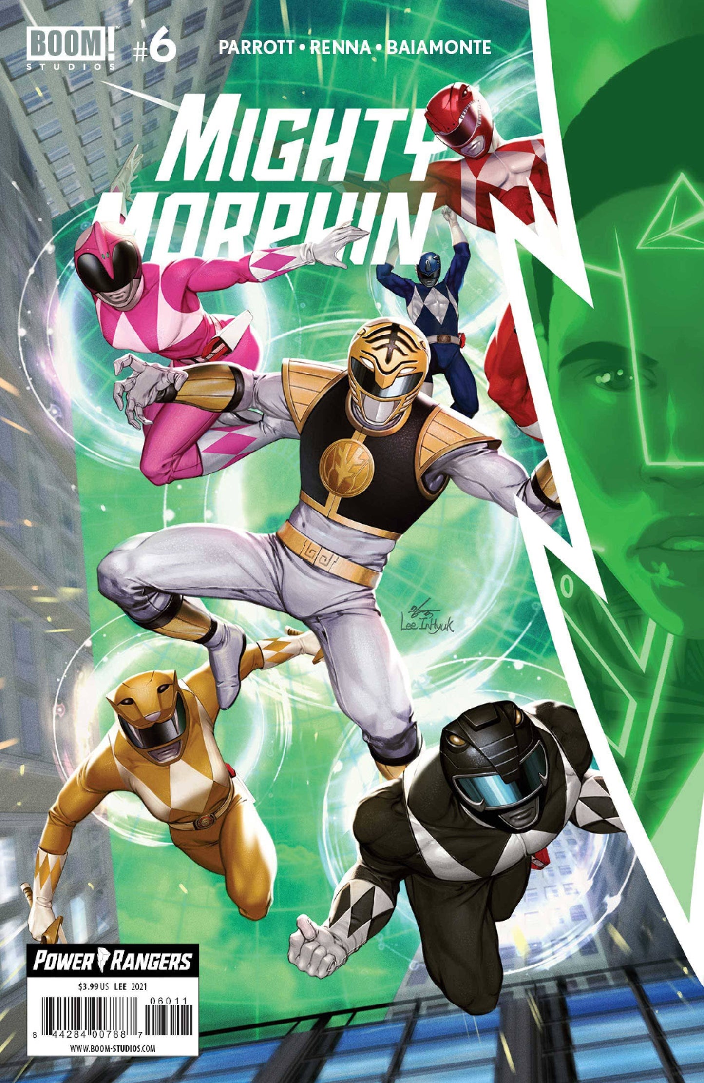 BOOM! STUDIOS COMIC BOOK MIGHTY MORPHIN #6 CVR A LEE