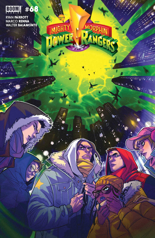BOOM! STUDIOS COMIC BOOK MIGHTY MORPHIN #7 CVR B LEGACY VAR CARLINI
