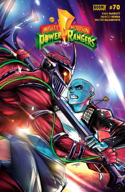 BOOM! STUDIOS COMIC BOOK MIGHTY MORPHIN #8 CVR B LEGACY VAR CARLINI