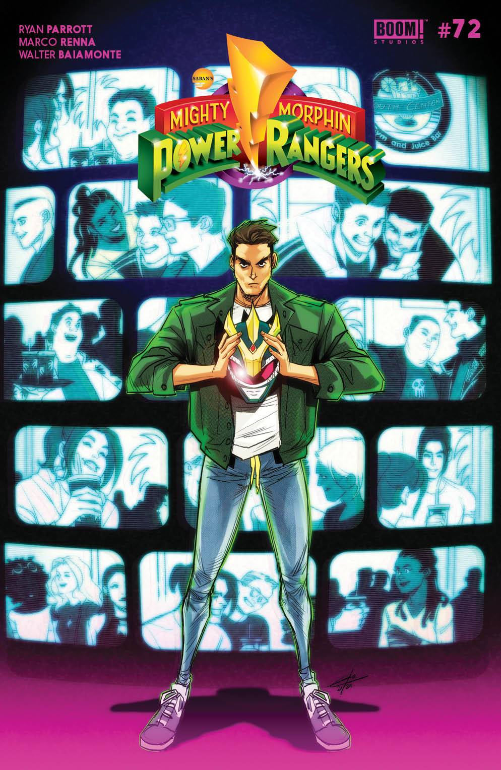 BOOM! STUDIOS COMIC BOOK MIGHTY MORPHIN #9 CVR B LEGACY VAR CARLINI