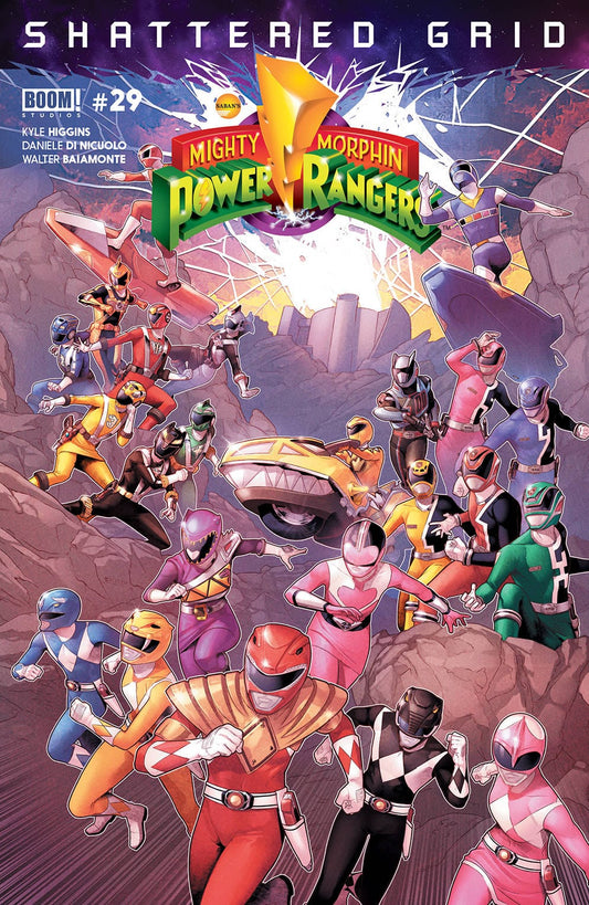 BOOM! STUDIOS COMIC BOOK MIGHTY MORPHIN POWER RANGERS #29 MAIN SG (C: 1-0-0)