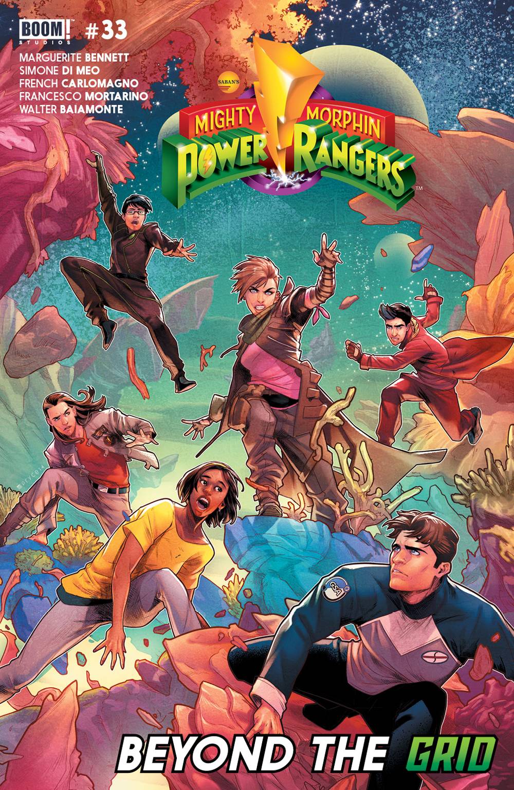 BOOM! STUDIOS COMIC BOOK MIGHTY MORPHIN POWER RANGERS #33 MAIN (C: 1-0-0)