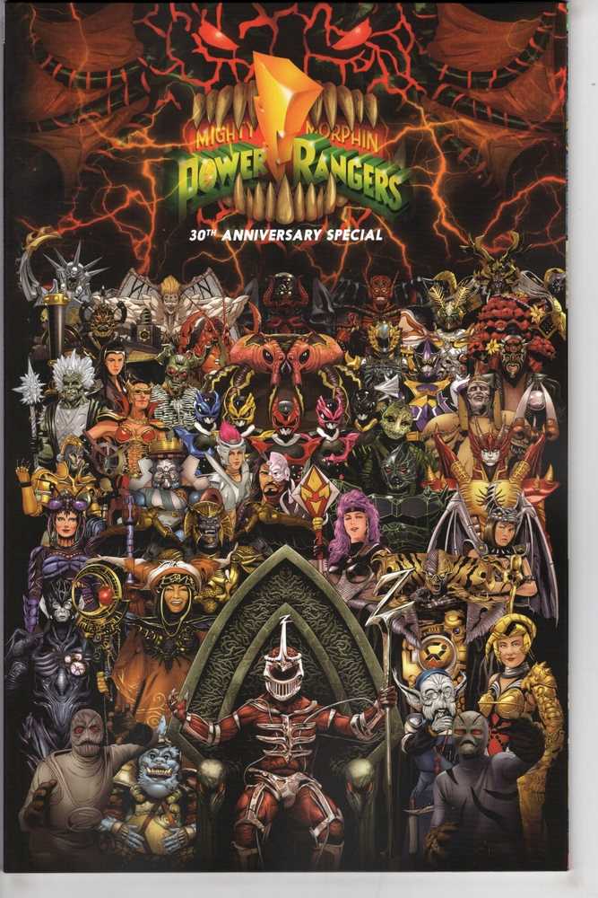 BOOM! STUDIOS COMIC BOOK Mmpr 30th Anniversary Special #1 Cover G 5 Copy Variant Edition