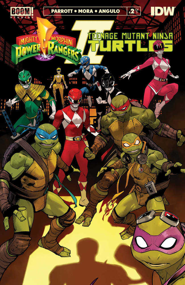 BOOM! STUDIOS COMIC BOOK Mmpr Teenage Mutant Ninja Turtles II #2 (Of 5) Cover A Mora