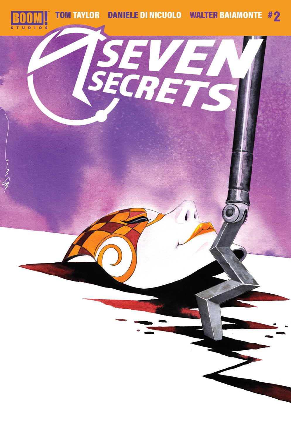 BOOM! STUDIOS comic book NM SEVEN SECRETS #2 CVR B NGUYEN VAR