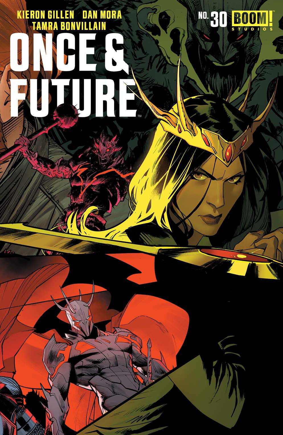 BOOM! STUDIOS COMIC BOOK ONCE & FUTURE #30 CVR A CONNECTING MORA