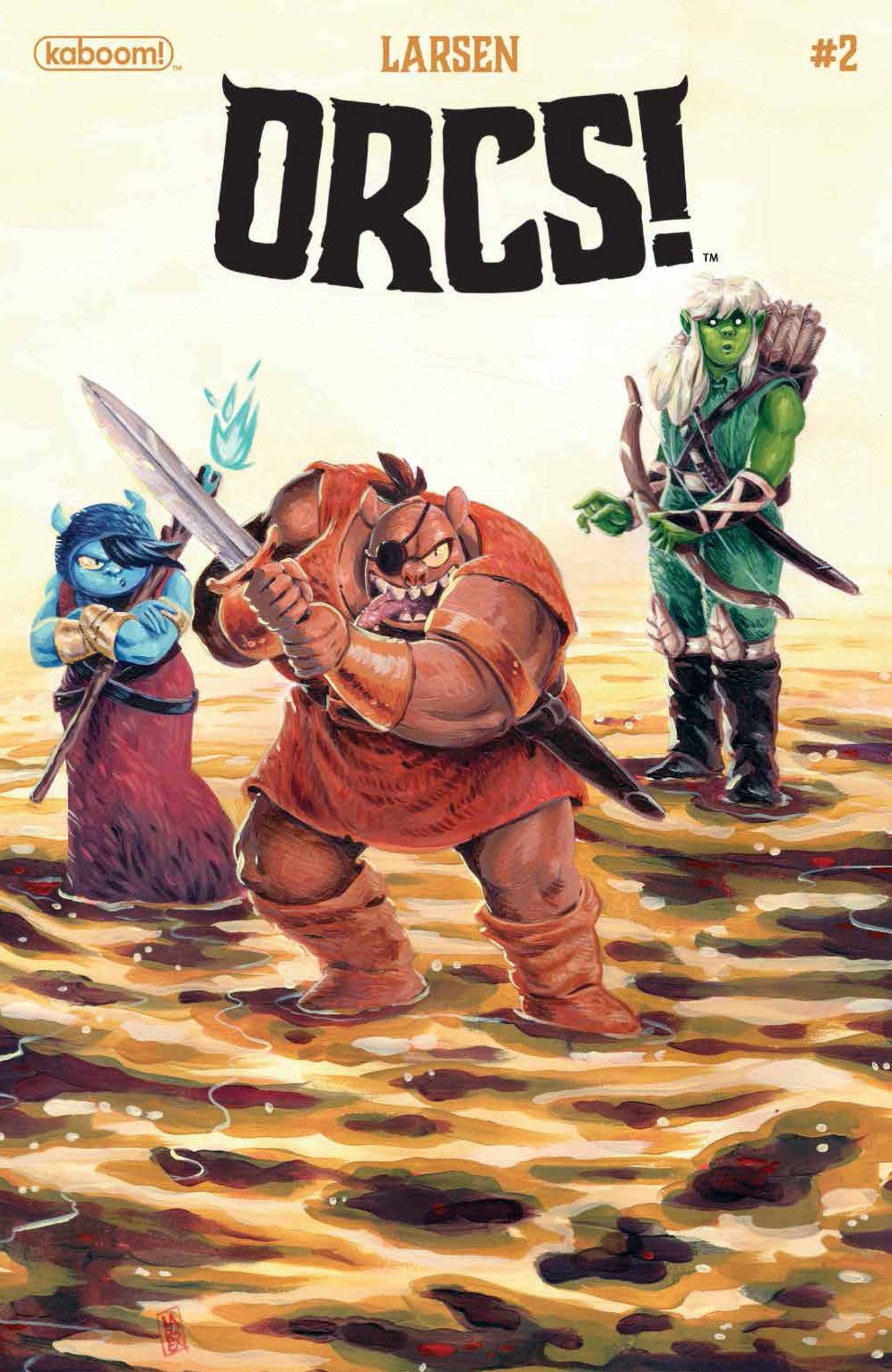 BOOM! STUDIOS COMIC BOOK ORCS #2 (OF 6) CVR A LARSEN
