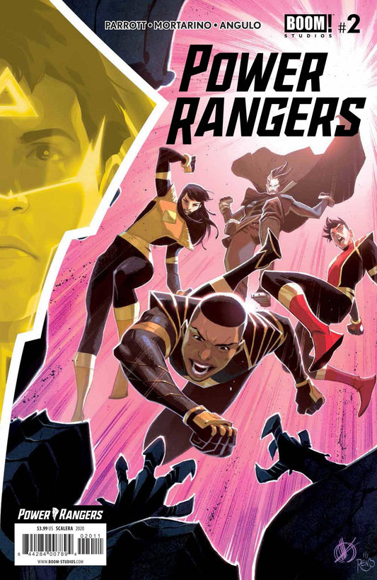 BOOM! STUDIOS COMIC BOOK POWER RANGERS #2 CVR A SCALERA VF+