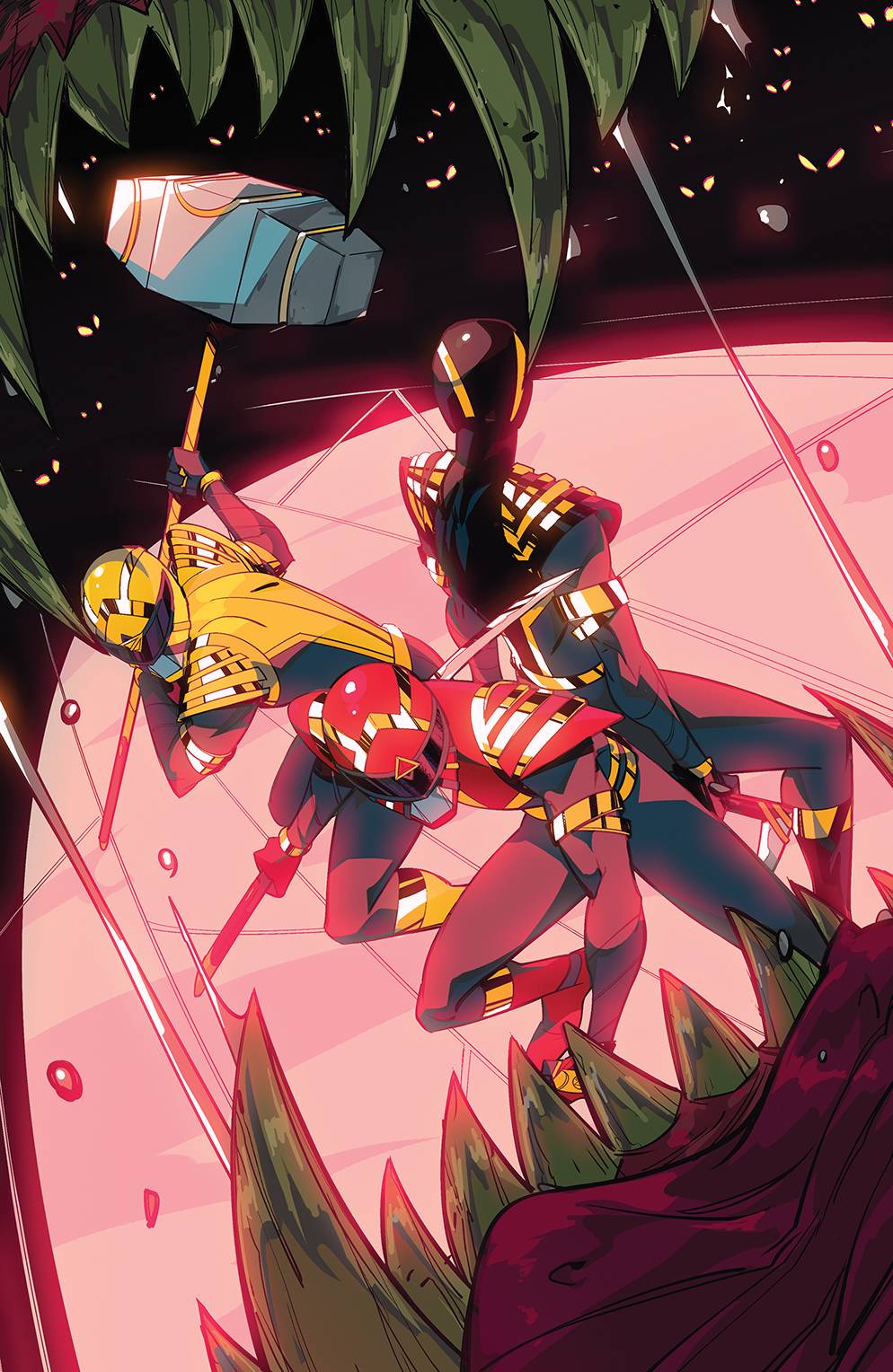BOOM! STUDIOS COMIC BOOK POWER RANGERS #3 15 COPY DI NICUOLO VARIANT