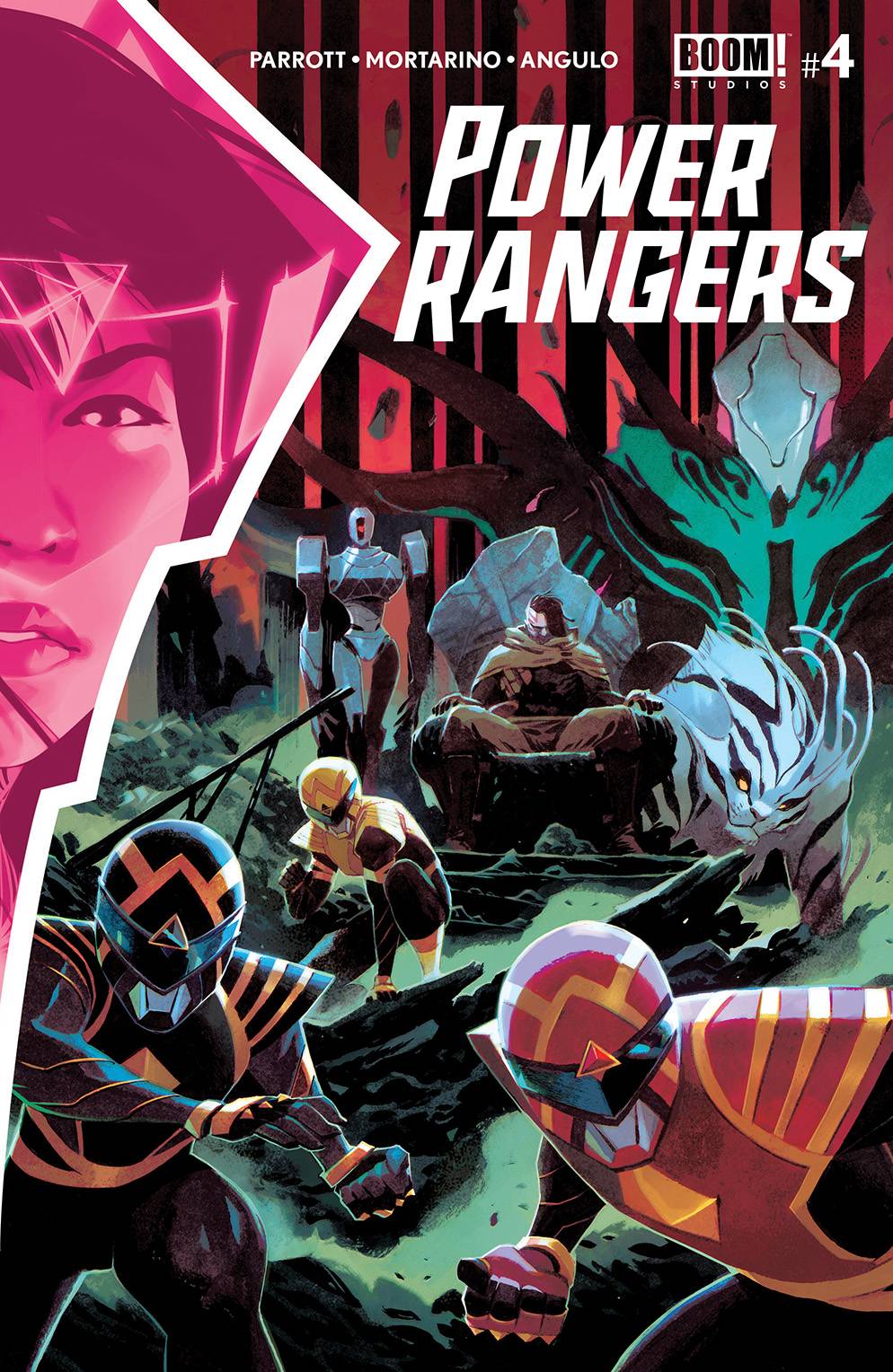 BOOM! STUDIOS COMIC BOOK POWER RANGERS #4 CVR A MAIN